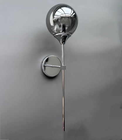 DecorBites™ Golden Glass Ball Wall Sconce: Modern Nordic Metal Lighting for Living Room