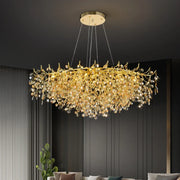 Crystal LED Ceiling Chandelier 120cm Diameter