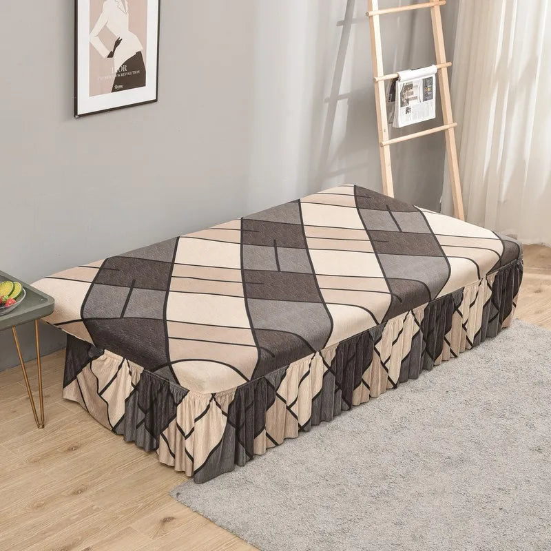 DecorBites™ Elastic Armless Futon Bed Sofa Cover Slipcover
