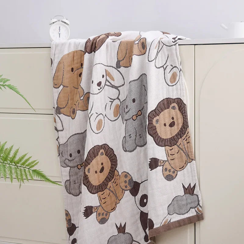 Cotton Cartoon Bath Towel