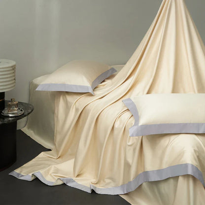 DecorBites™ Egyptian Cotton Hotel Style Bedding Set 1000TC Queen King Duvet Cover Sheet Pillowcases