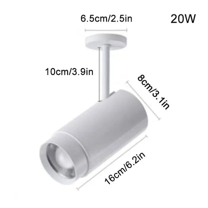 DecorBites™ Adjustable Beam Ceiling Spotlight for Store Office Bar Accent Lighting
