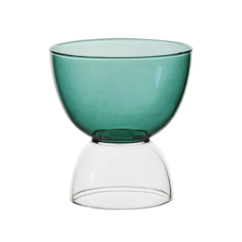 DecorBites™ Dessert Ice Cream Cup Glass Cold Drink Cocktail Juice Jelly Cup.