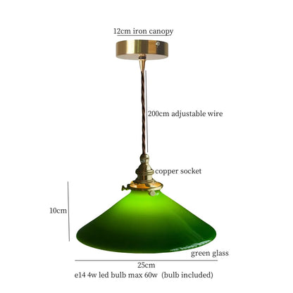 DecorBites™ Glass LED Pendant Lamp: Nordic Minimalism for Bedroom, Living Room, Kitchen & More