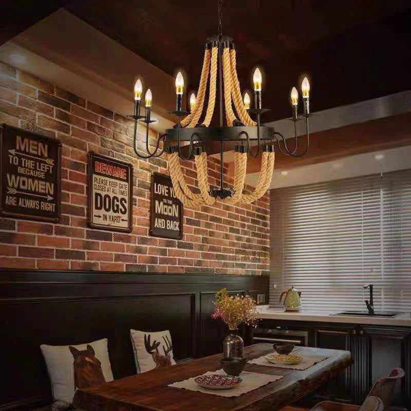 Hemp Vintage Pendant Lamp