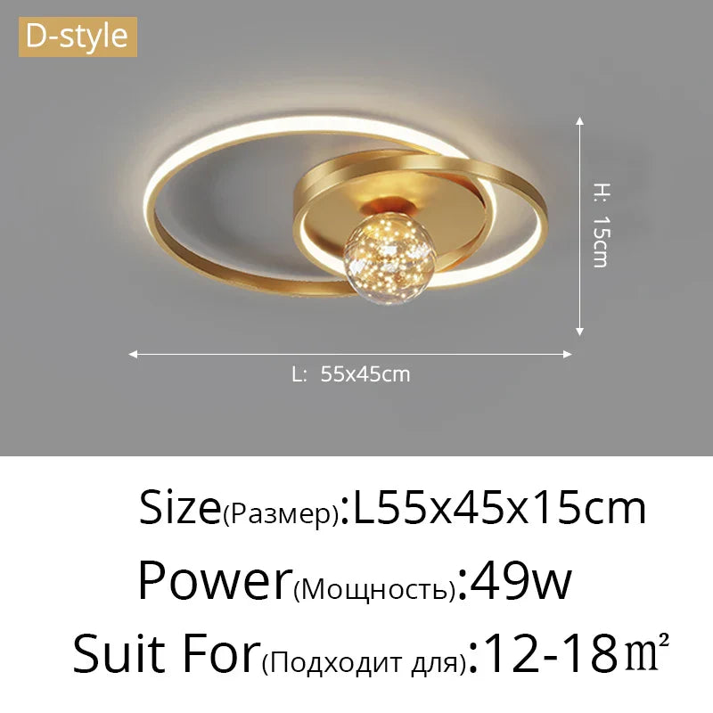 DecorBites™ Gypsophila Chandelier: Modern Ceiling Light for Living Room, Bedroom, Home.