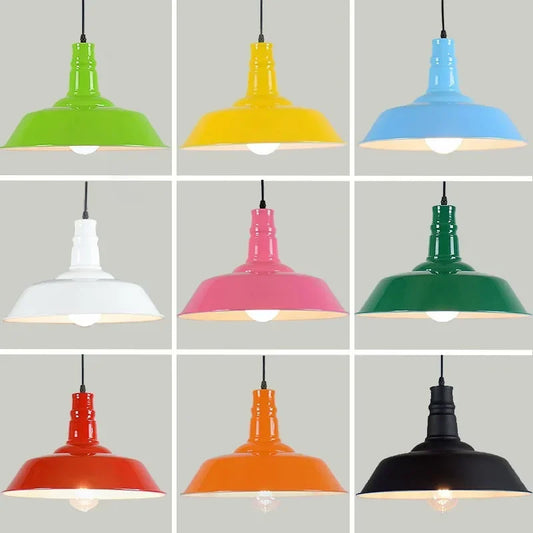 Wrought Iron Single Light Chandelier