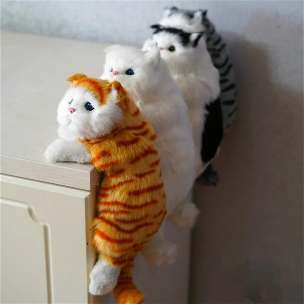 DecorBites™ Hanging Cat Plush Doll Figurine Home Decoration Model