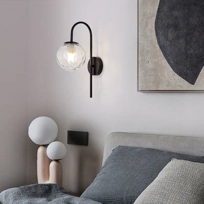 DecorBites™ Glass Ball LED Wall Light for Living Room Bedroom Staircase Corridor