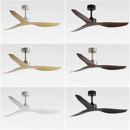 DecorBites™ Industrial Wind Ceiling Fan ABS Blades Remote Control Silent Operation.