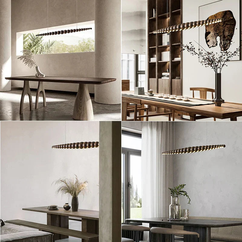 DecorBites™ LED Linear Pendant Lights for Kitchen Dining Living Room Office