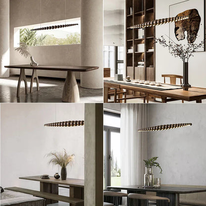 DecorBites™ LED Linear Pendant Lights for Kitchen Dining Living Room Office