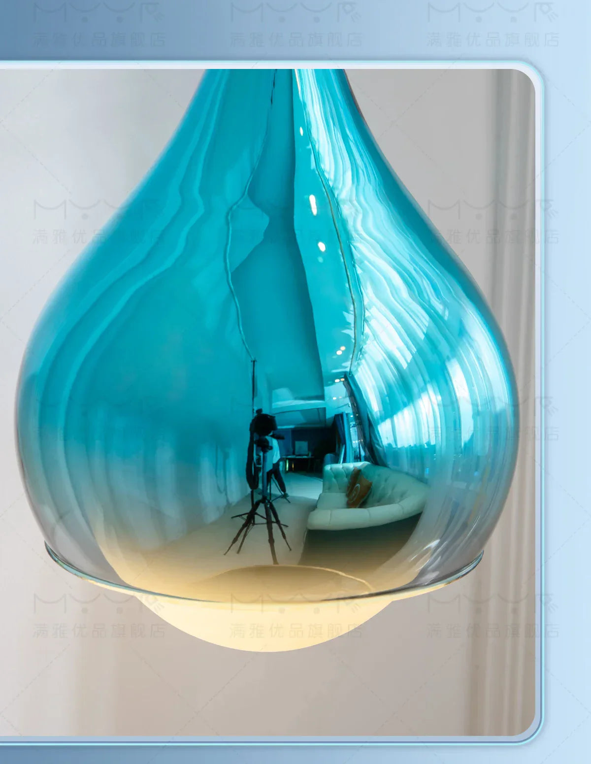 DecorBites™ LED Water Droplet Ceiling Chandelier for Home Decor Lighting