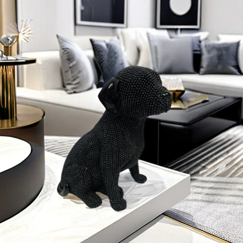 Resin Labrador Dog Statue