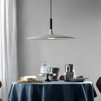 DecorBites™ LED UFO Pendant Lights: Nordic Aluminium Round Lamps for Home Decor and Indoor Lighting