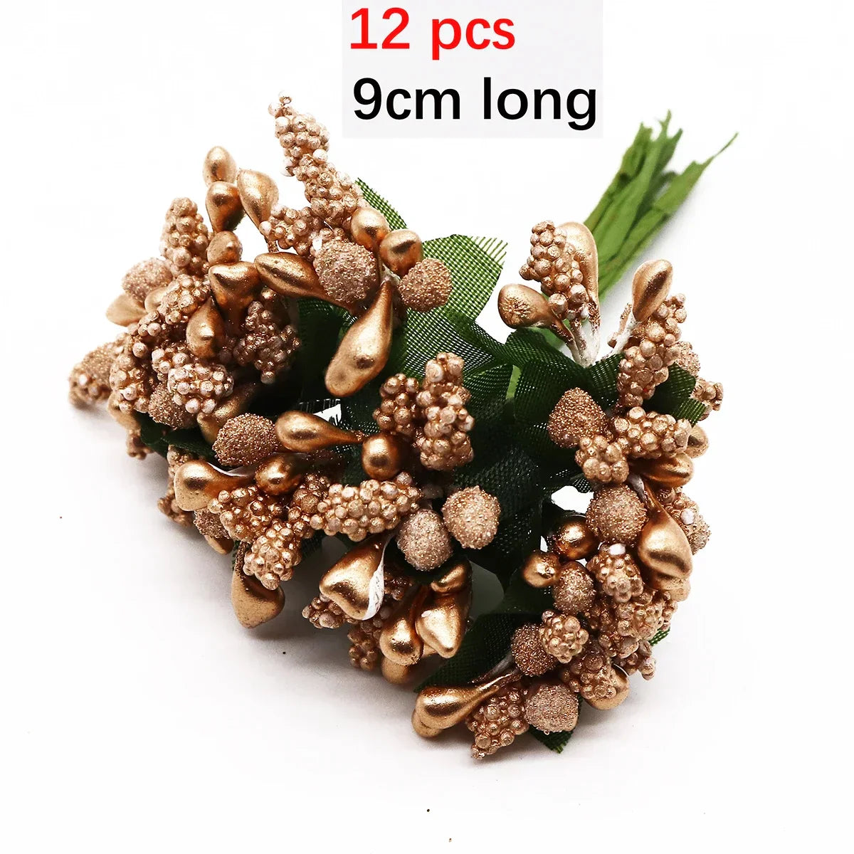 Gold Silk Flower Bundle