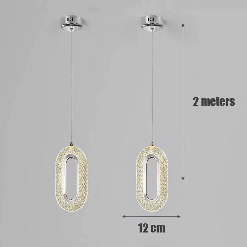 DecorBites™ LED Pendant Chandelier for Dining Room Restaurant Bar Art Decor Lamps