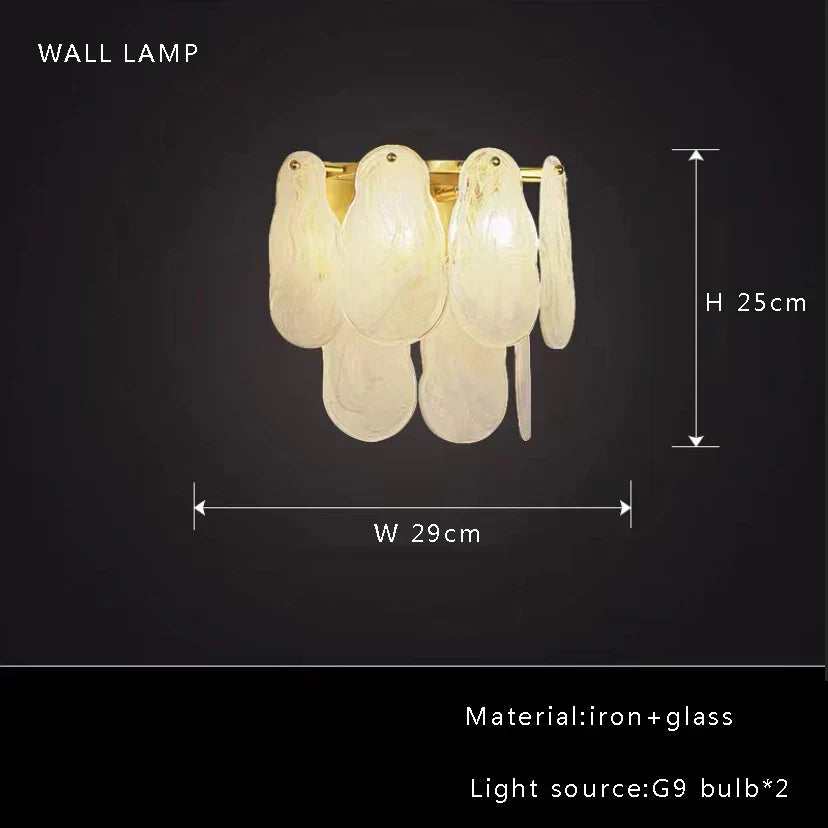 DecorBites™ Cloud Glass LED Pendant Light - Dimmable Designer Home Decoration
