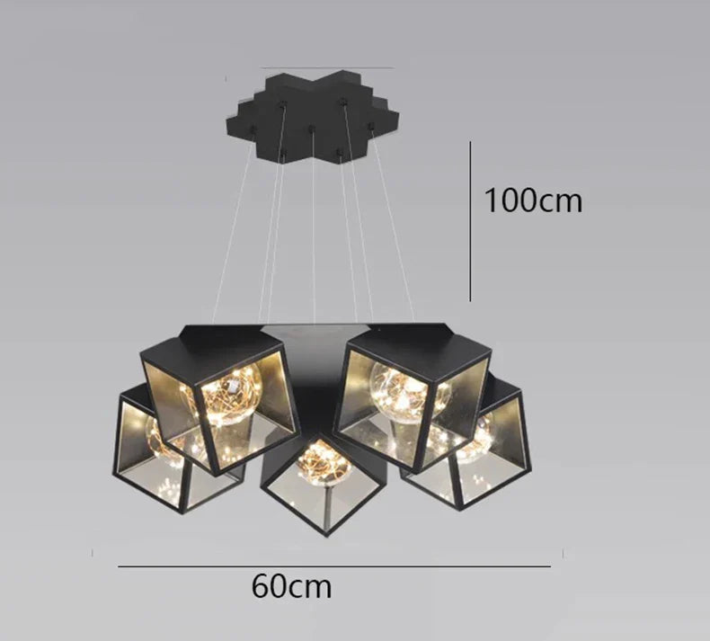 Matte Black Pendant Light