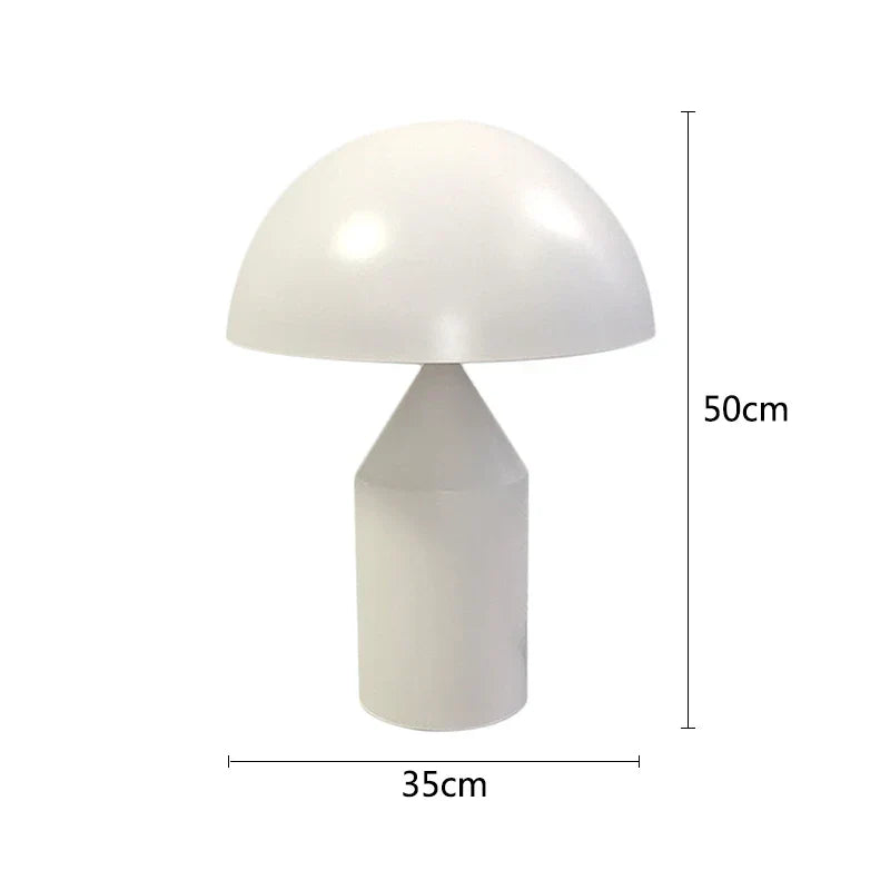 Gold Iron Mushroom Lamp