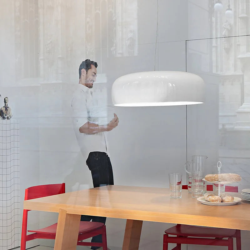 Black Nordic Pendant Light Glossy Dia60cm