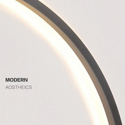 DecorBites™ LED Wall Sconce Round Ring Light Fixture - Modern Nordic Design for Home Decor