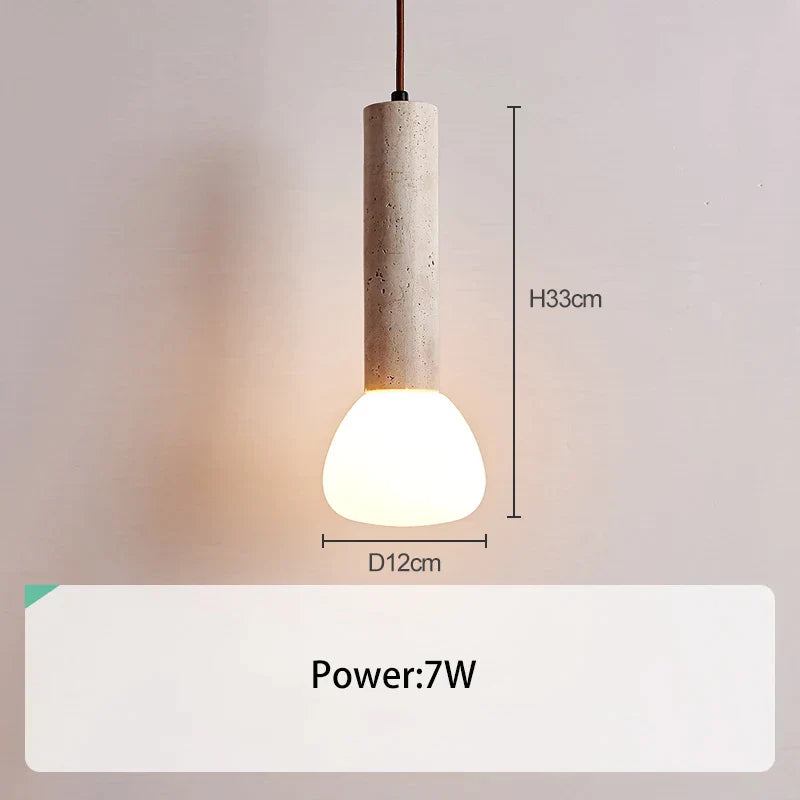 DecorBites™ Cream Style Chandelier Living Room Led Pendant Lamp for Bedroom & TV Background