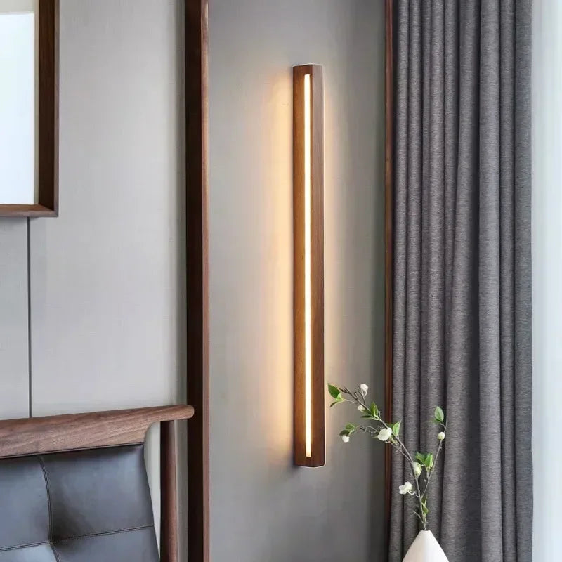 Wood Strip Wall Lamp