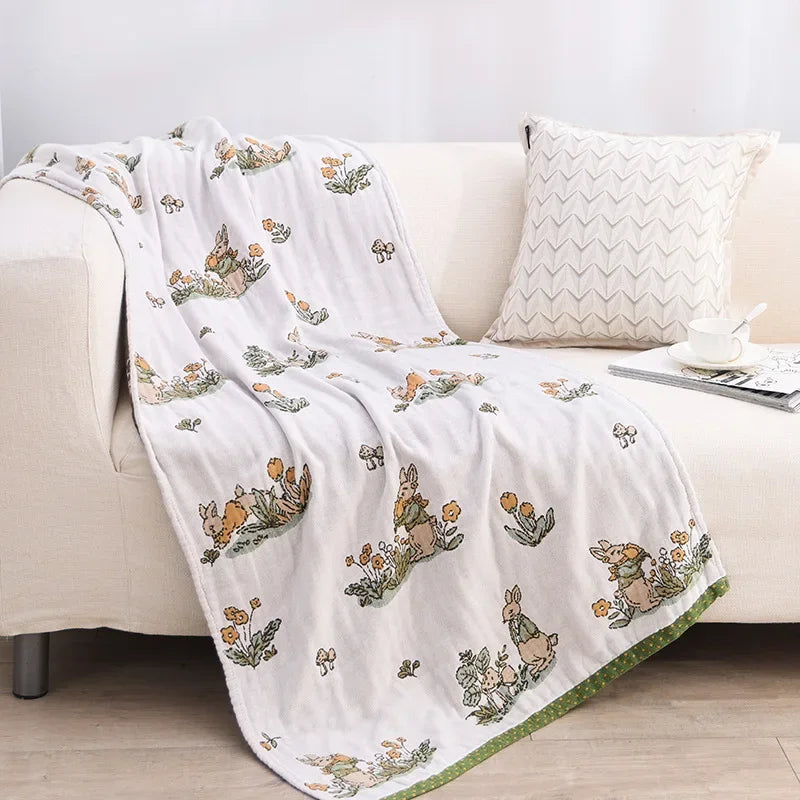 Cotton Cartoon Bath Towel