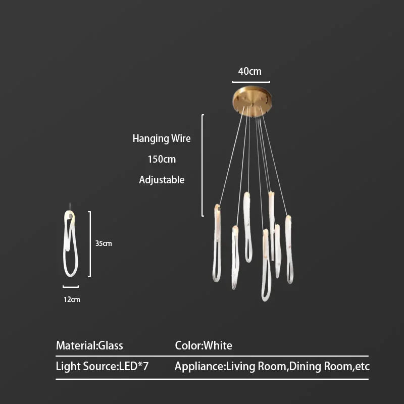 Bronze Luxury Pendant Light