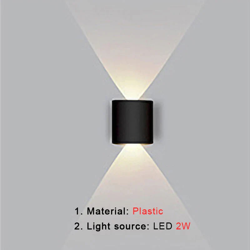DecorBites™ LED Wall Lamp: Modern Nordic Indoor Lighting Fixture for Living Room, Bedroom, and More.