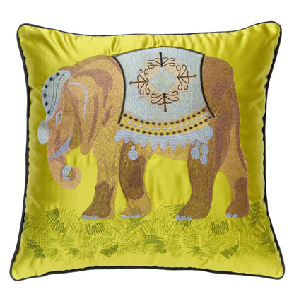 DecorBites™ Elephant Embroidery Sofa Cushion Covers: Decorate Your Living Space with High Quality