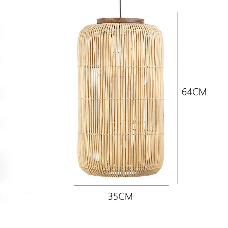 Rattan Vintage Pendant Light