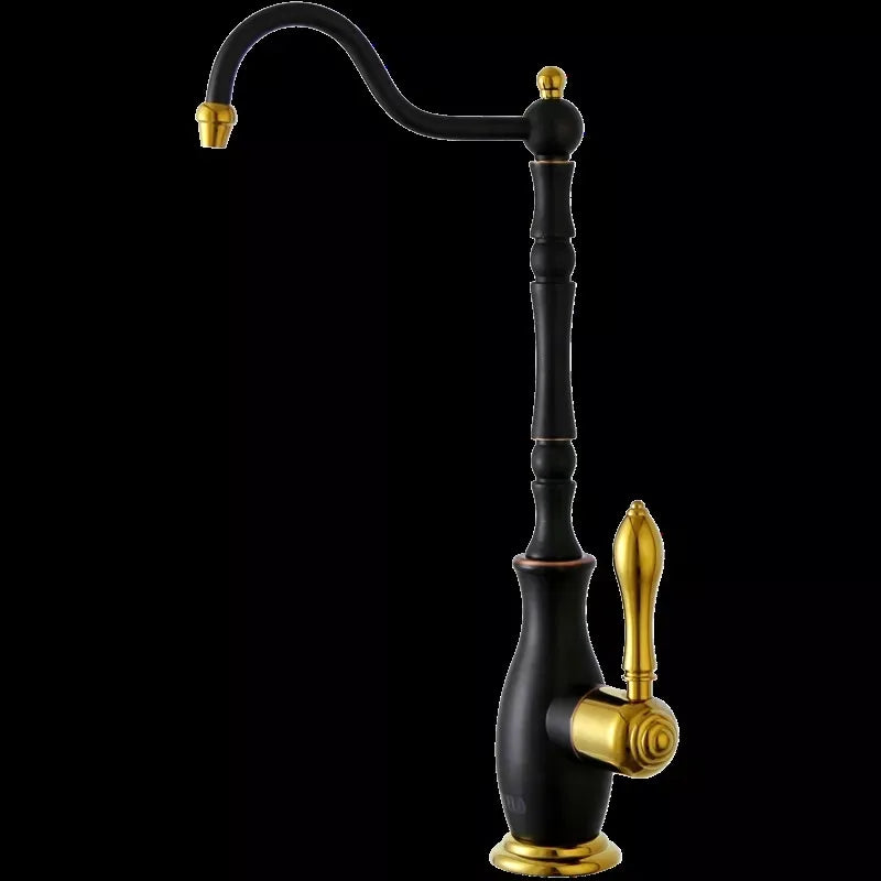 Gold Rotating Kitchen Faucet
