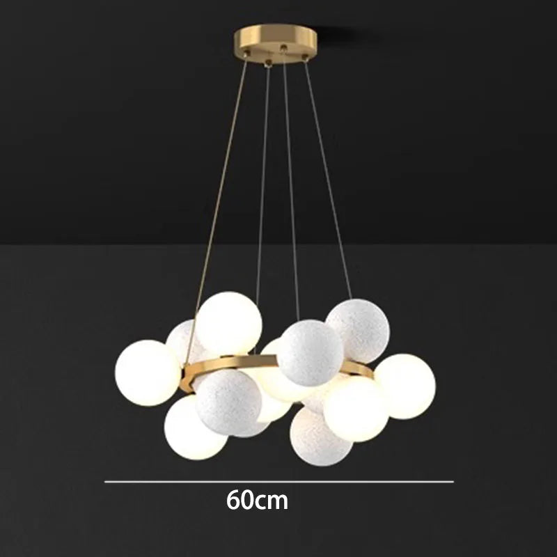 Chrome Linear LED Chandelier