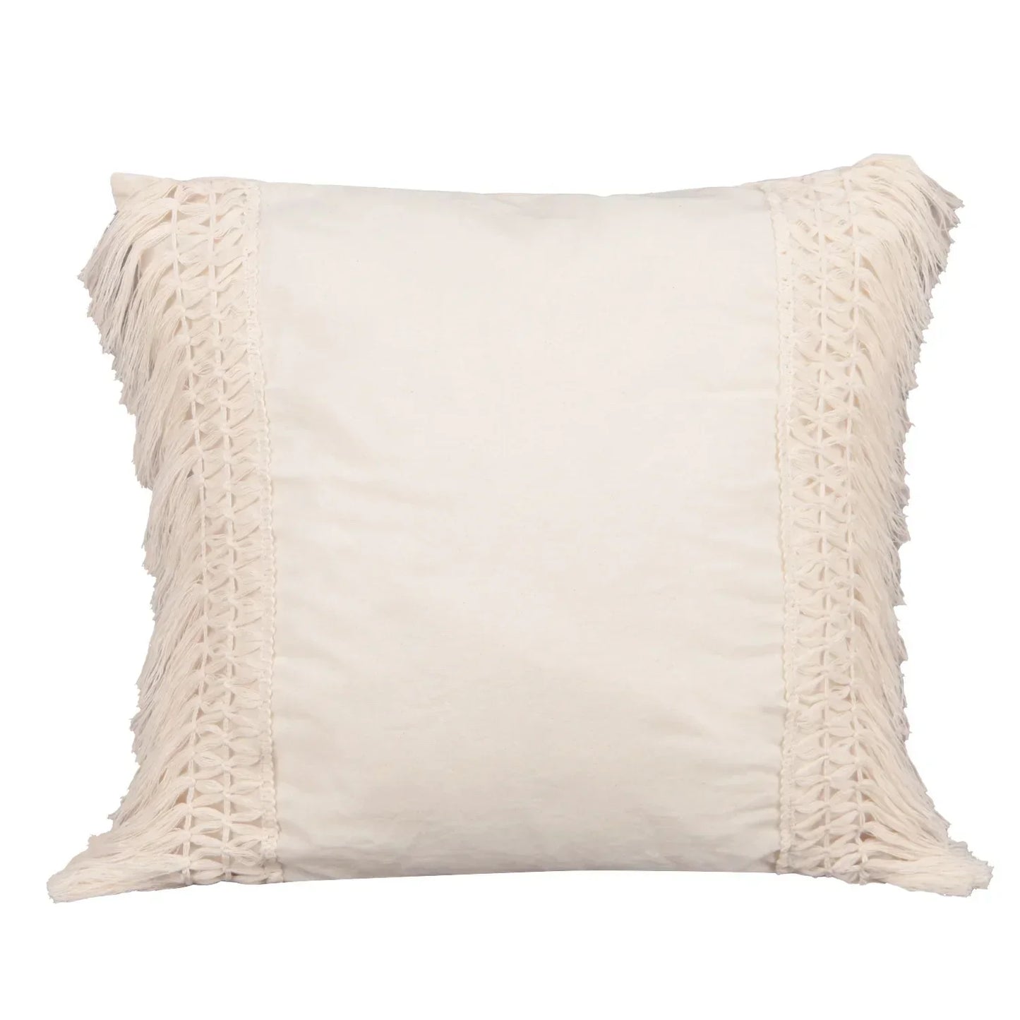 DecorBites™ Houndstooth Cushion Cover 30x50cm Black and White Bow Waist Pillow Case