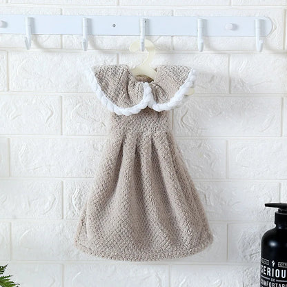 DecorBites™ Kids Microfiber Coral Velvet Hand Towels - Cute & Quick-dry for Children