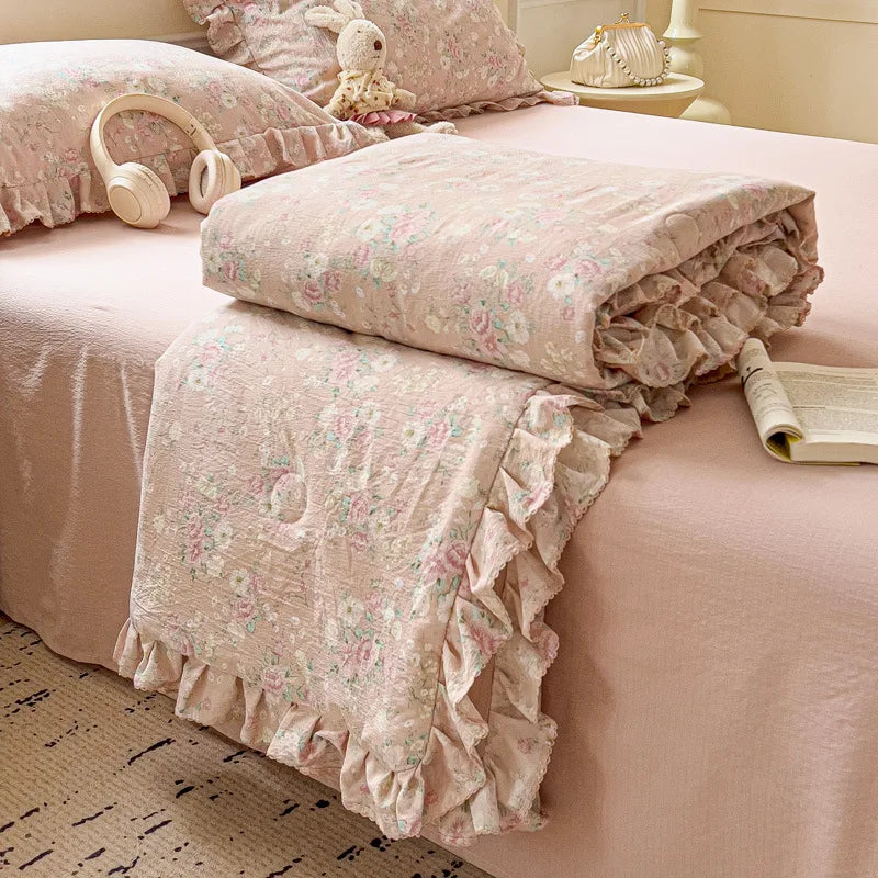 Cotton Patchwork Summer Quilt