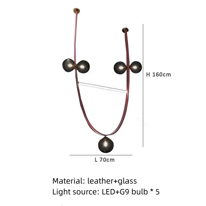 Leather Minimalist LED Lighting
