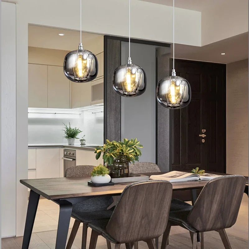 DecorBites™ Crystal Staircase Chandelier: Modern Luxury Indoor Lighting Fixture