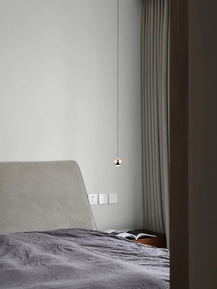 DecorBites™ Gold LED Pendant Lamp Luxurious Hanging Lights 7W for Dining Room Bedroom