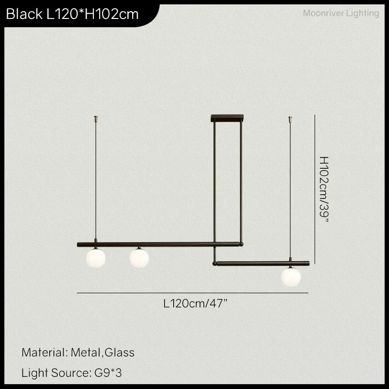 Minimalist Linear Pendant Light