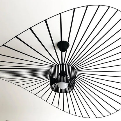 DecorBites™ Industrial Art Hat LED Chandelier for Living Dining Room Pendant Lights