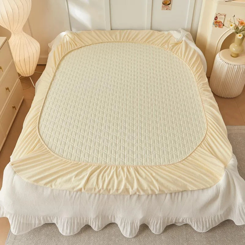 Cooling Ruffles Bed Skirt Set