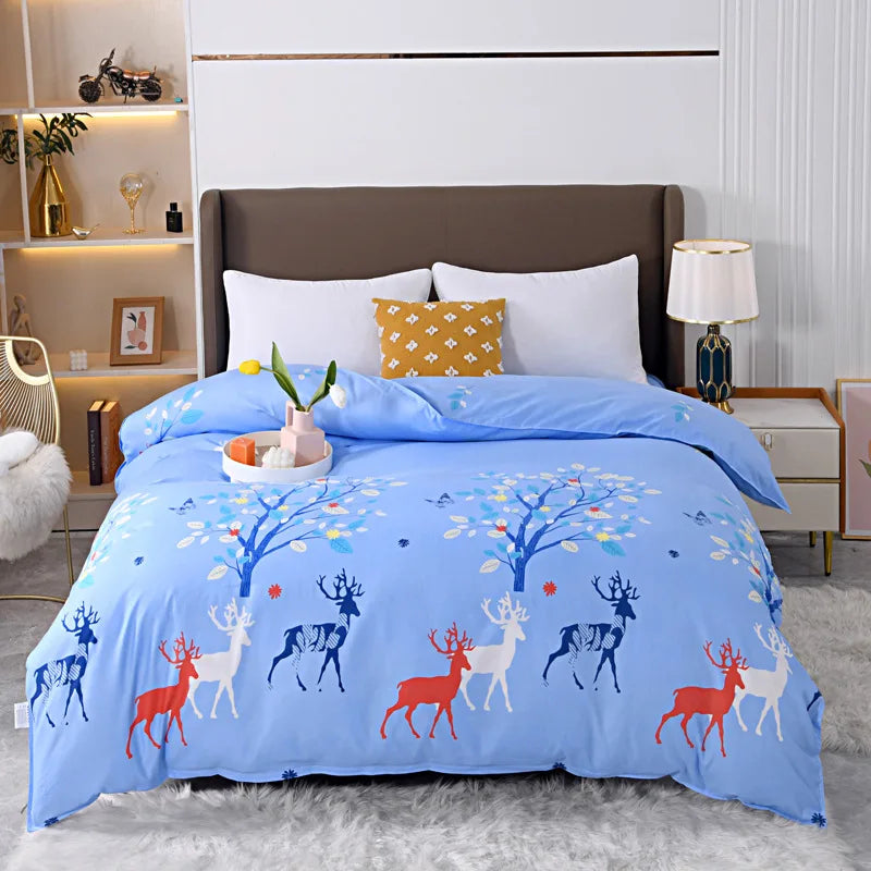 DecorBites™ Leopard Print Soft Bedding Set Duvet Cover Kit - High Quality, Skin Friendly, Comfortable