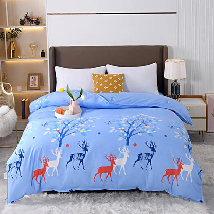 DecorBites™ Leopard Print Soft Bedding Set Duvet Cover Kit - High Quality, Skin Friendly, Comfortable
