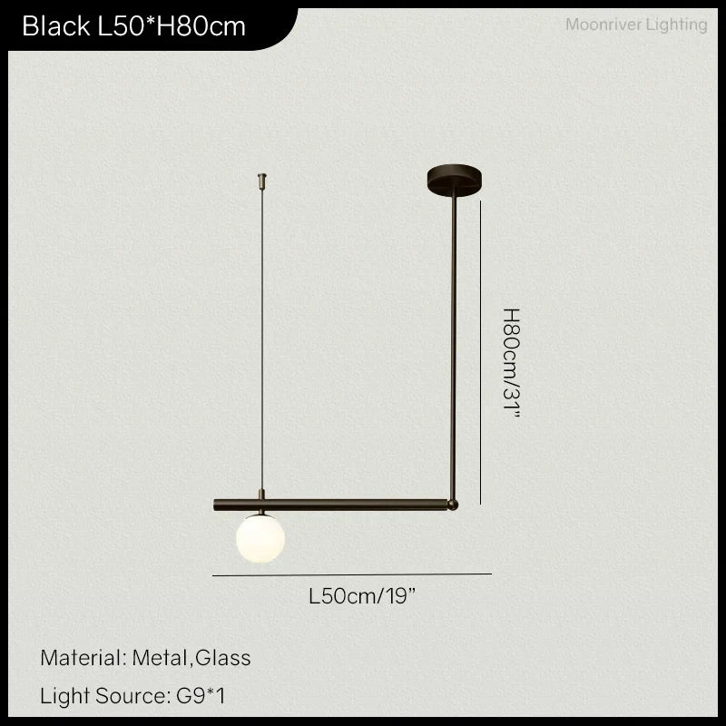 Minimalist Linear Pendant Light