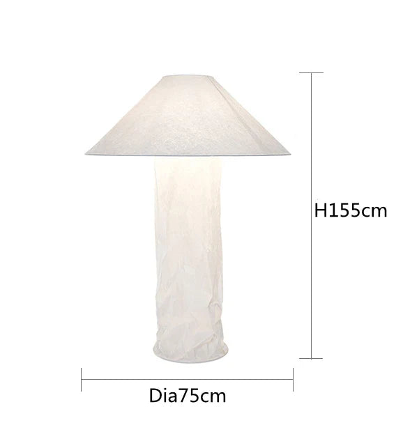 Paper Wabi Sabi Floor Lamp