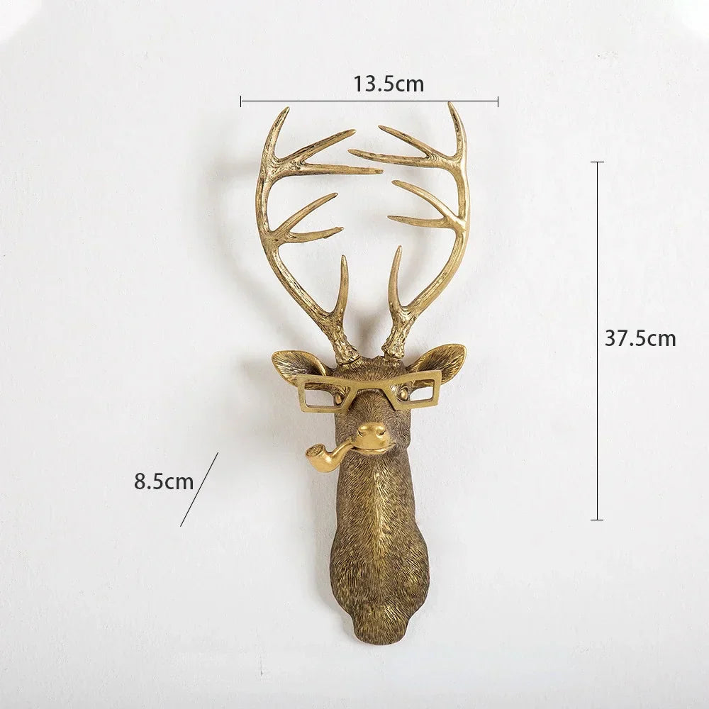 Bronze Deer Wall Hook