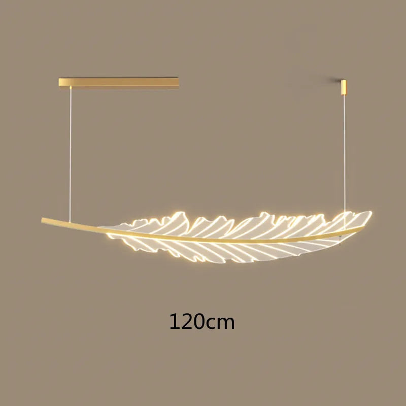 Golden Leaf Chandelier